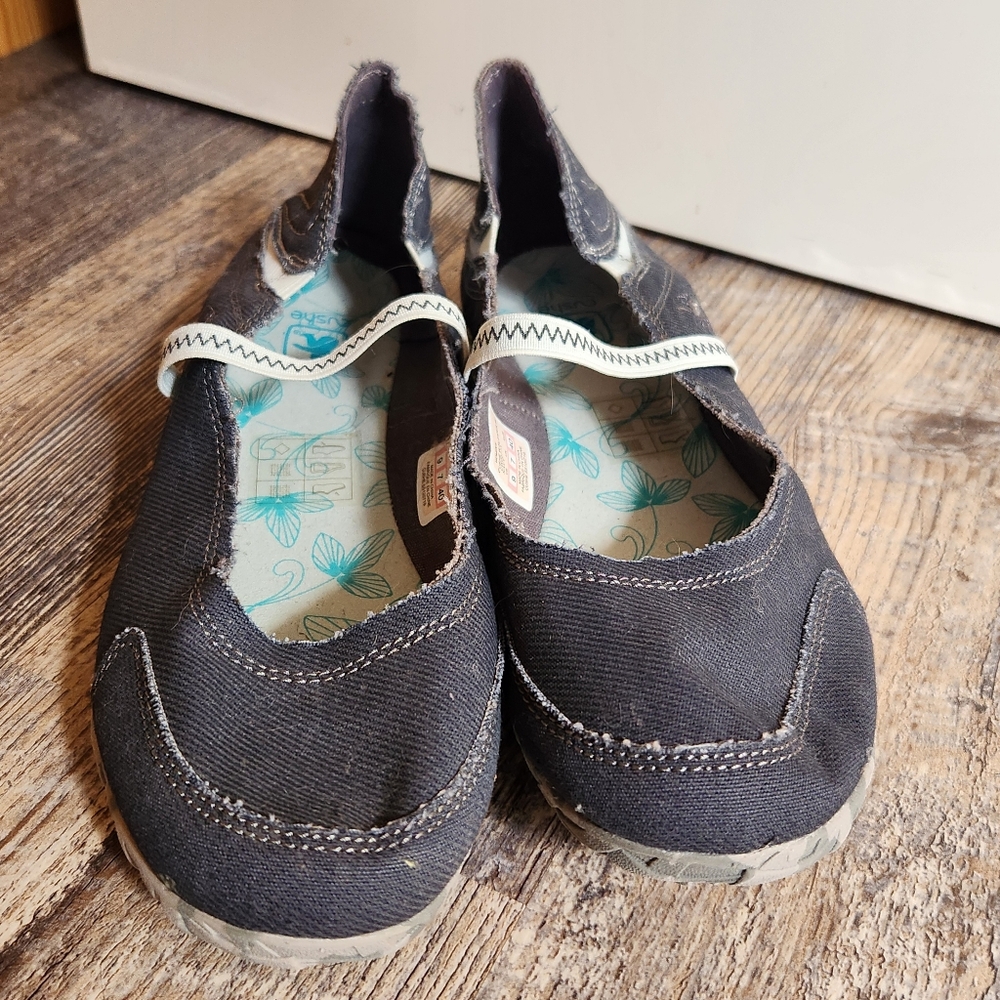Cushe Slipper Casual Shoes Women's Mary Janes Comfort Sneakers Size 9 Navy - Picture 7 of 10